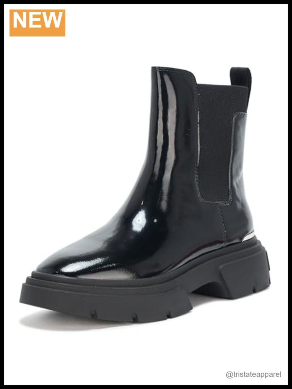 Women's Leather Ankle Chelsea Boots Slip On Zipper Round Toe